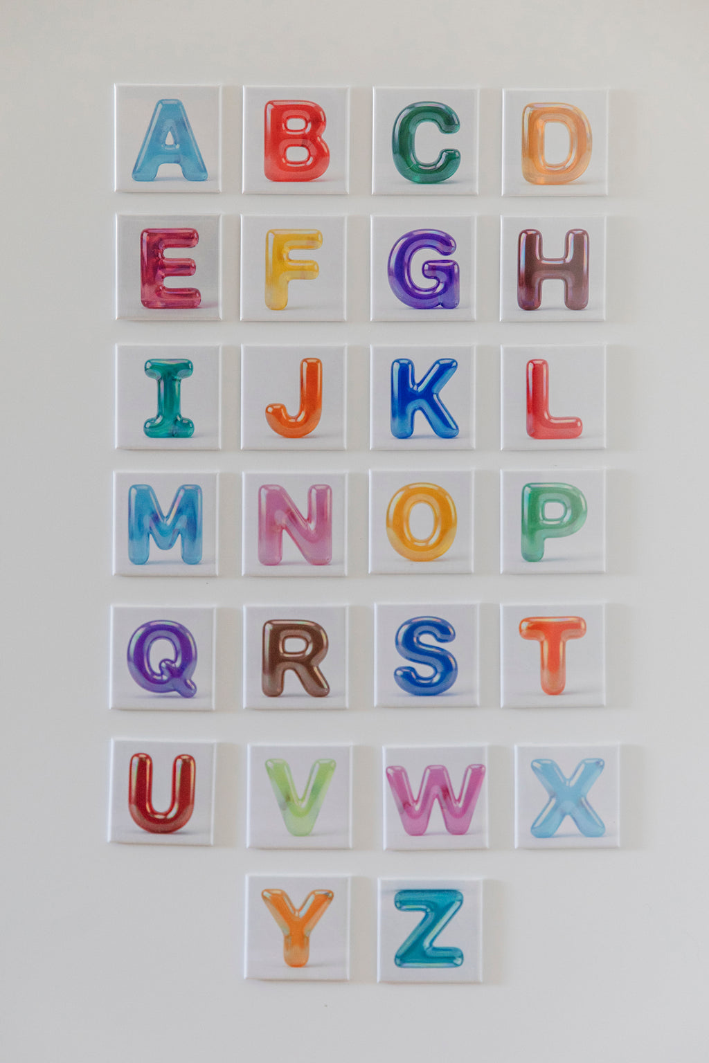 Bunte Lern-Magnete „Das ABC von A bis Z“ | Spielerisch Buchstaben lernen