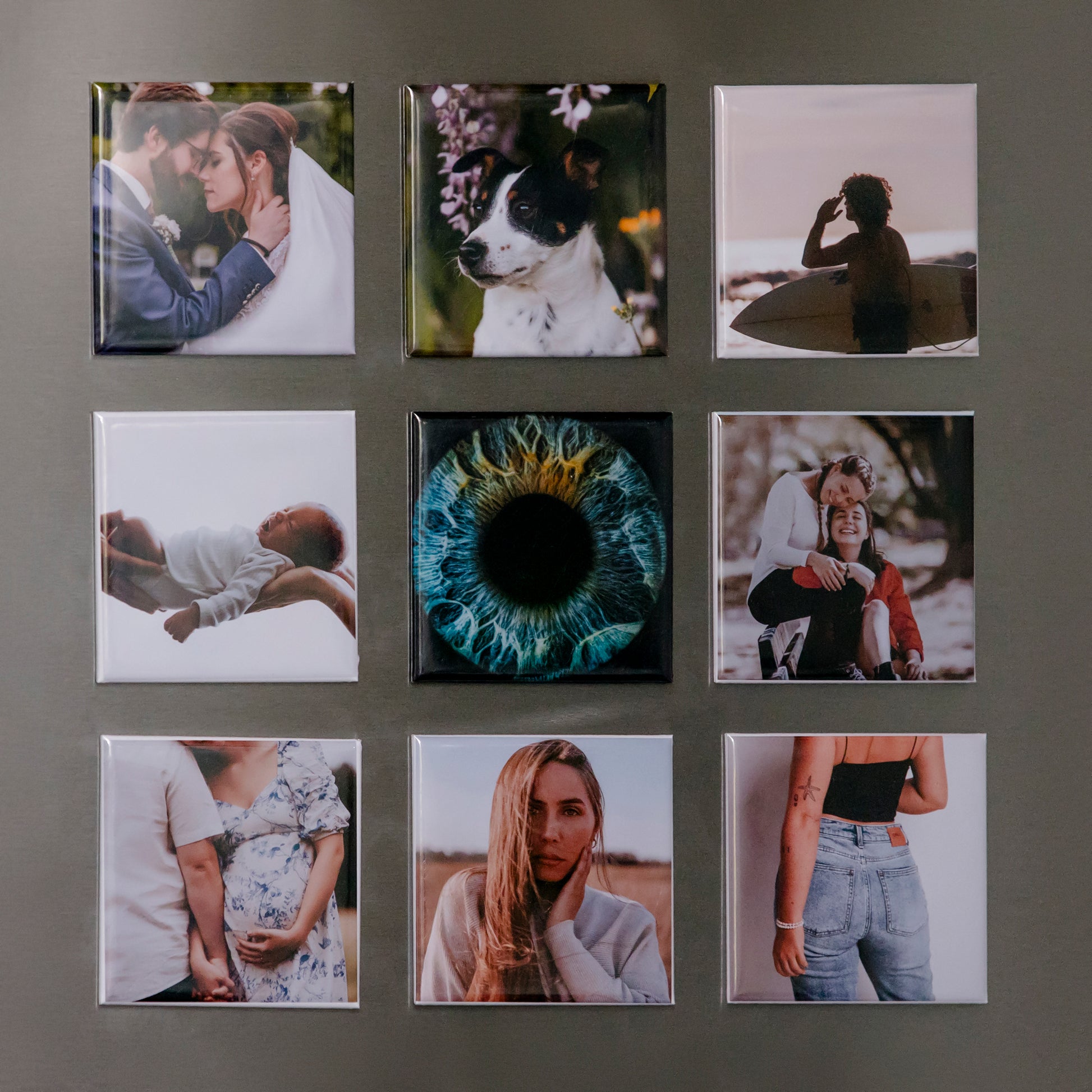 Personalisierte Fotomagnete